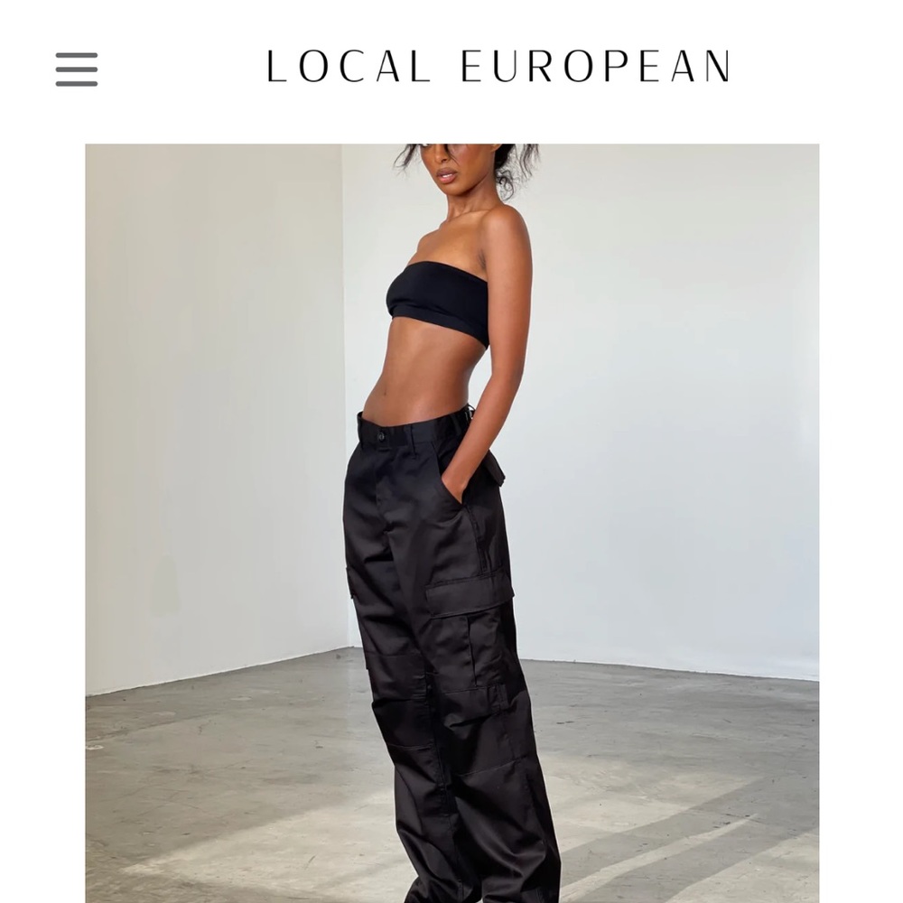 Local European Cargo Pants Xs/ s